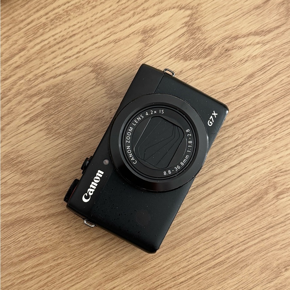 Canon G7X Compact Black Camera